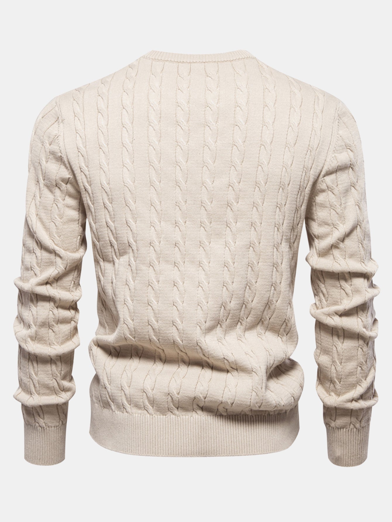 Ashford | Giraffe Embroidery Twist Jacquard Sweater