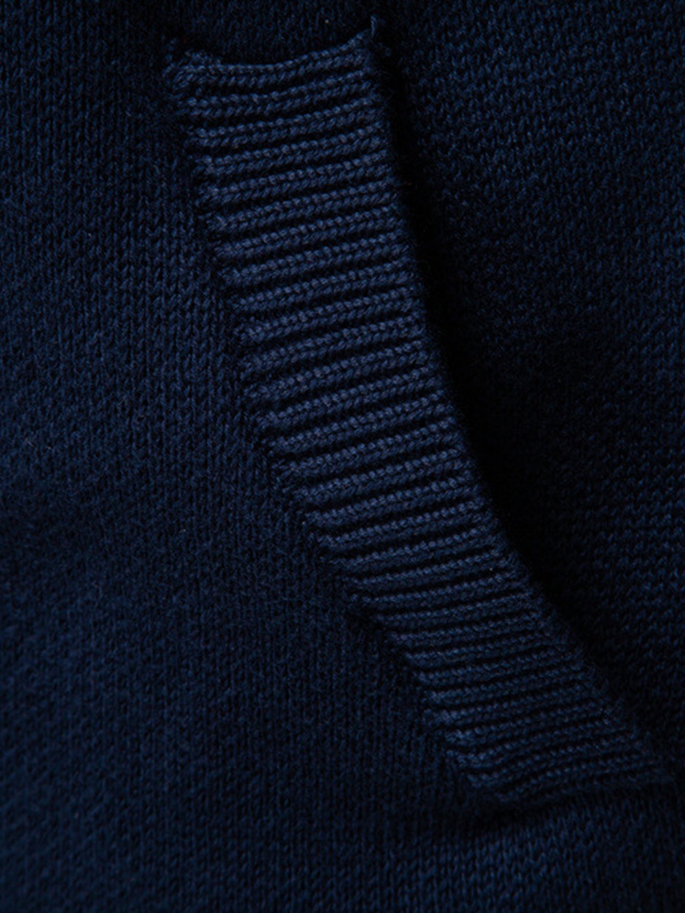 Ashford | Geometry Jacquard Zipper Stand Collar Sweater