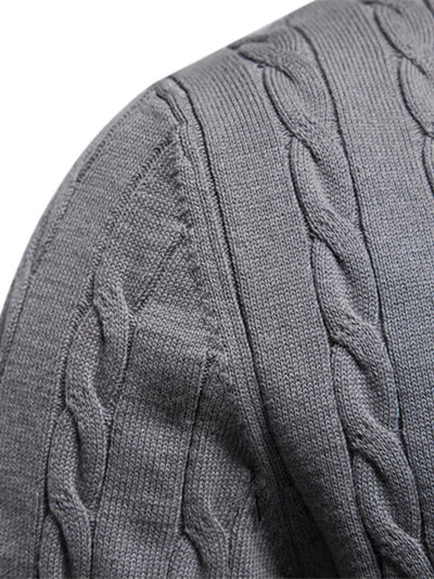 Ashford | Giraffe Embroidery Twist Jacquard Sweater