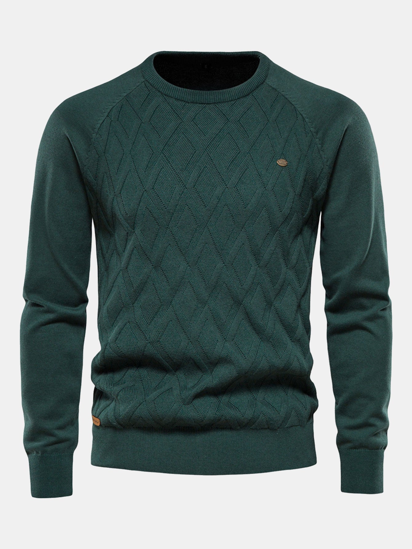 Ashford | Geometry Jacquard Crewneck Sweater