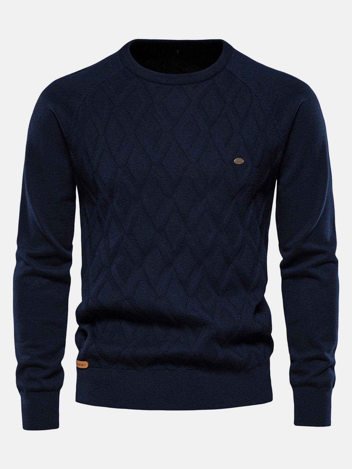 Ashford | Geometry Jacquard Crewneck Sweater