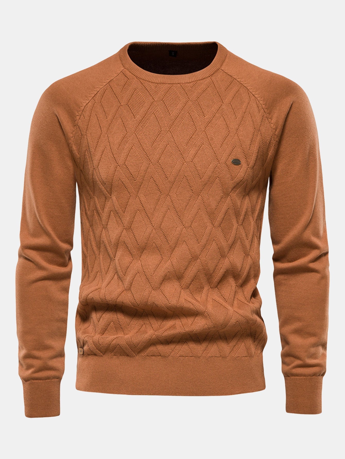 Ashford | Geometry Jacquard Crewneck Sweater