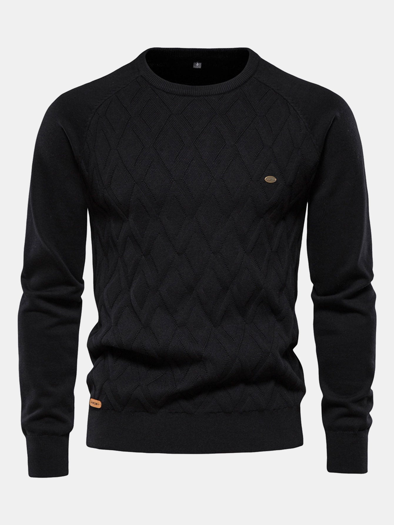 Ashford | Geometry Jacquard Crewneck Sweater