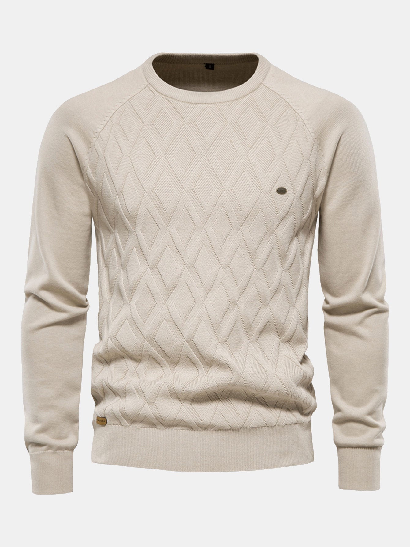 Ashford | Geometry Jacquard Crewneck Sweater