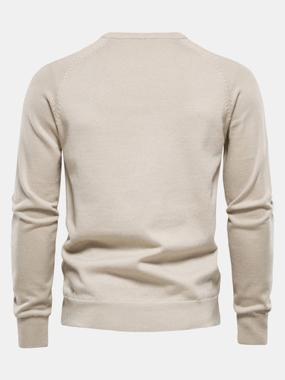 Ashford | Geometry Jacquard Crewneck Sweater