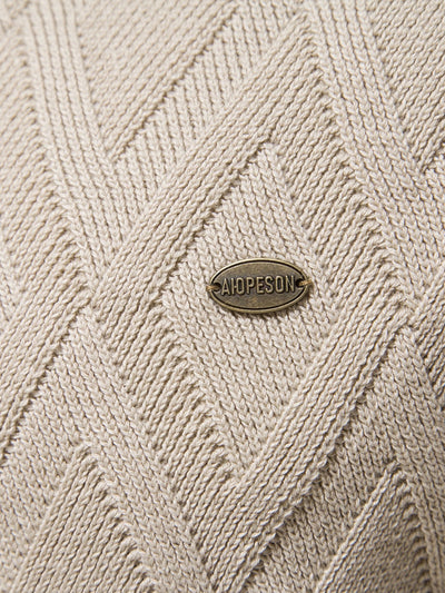 Ashford | Geometry Jacquard Crewneck Sweater