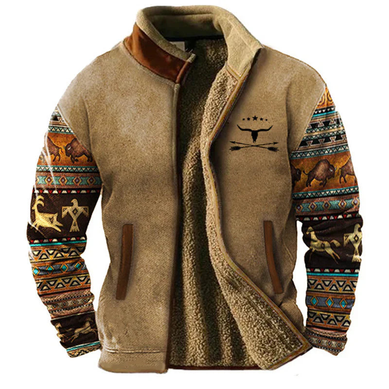 Oliver™ - Casual fleece jacket for men