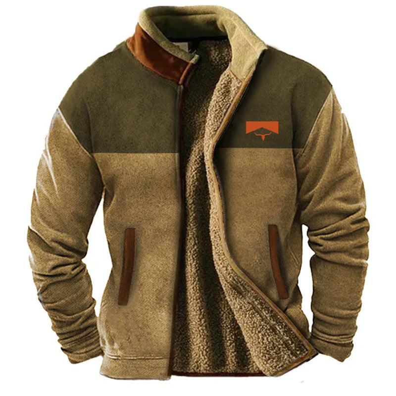 Oliver™ - Casual fleece jacket for men