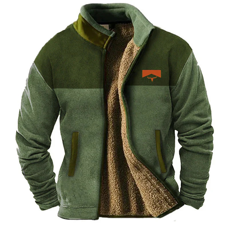 Oliver™ - Casual fleece jacket for men