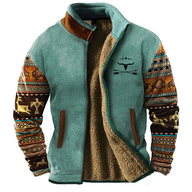 Oliver™ - Casual fleece jacket for men