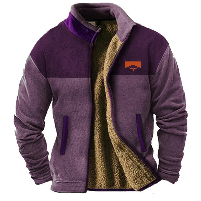 Oliver™ - Casual fleece jacket for men
