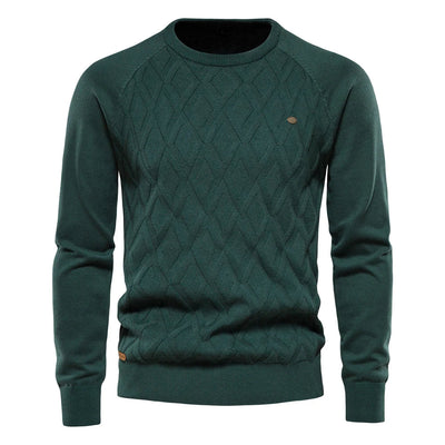 Ashford | Men's jumper with checked pattern