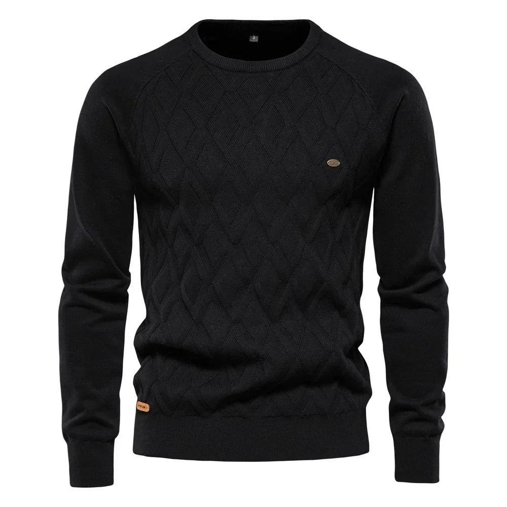 Ashford | Men's jumper with checked pattern