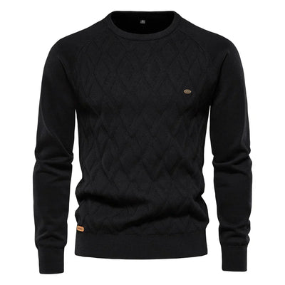 Ashford | Men's jumper with checked pattern