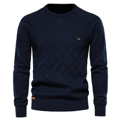 Ashford | Men's jumper with checked pattern
