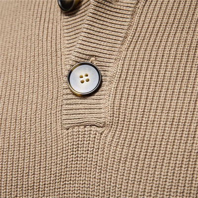 Ashford | Men's jumper with button placket