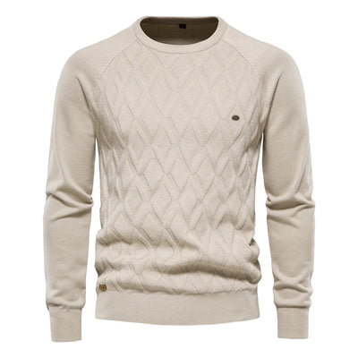 Ashford | Men's jumper with checked pattern