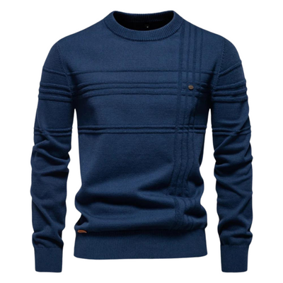 Ashford | Stylish men's jumper with checked pattern