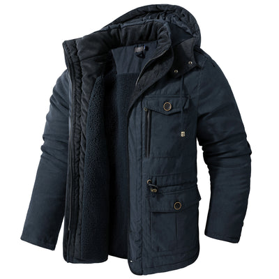 Edward - Fleece-Lined Hooded Jacket