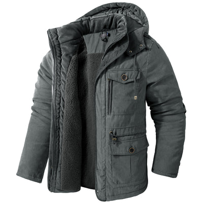 Edward - Fleece-Lined Hooded Jacket