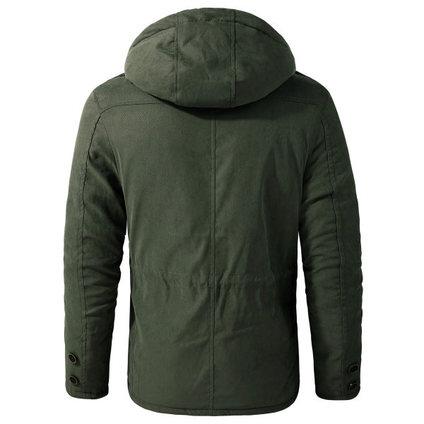 Edward - Fleece-Lined Hooded Jacket