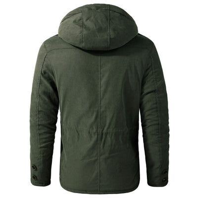 Edward - Fleece-Lined Hooded Jacket