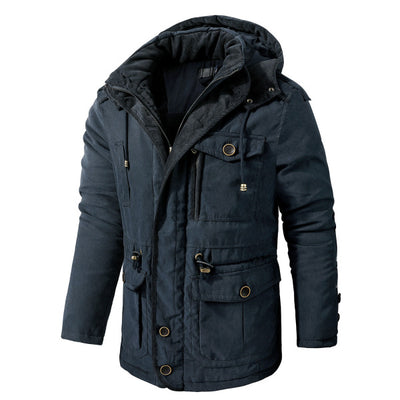 Edward - Fleece-Lined Hooded Jacket